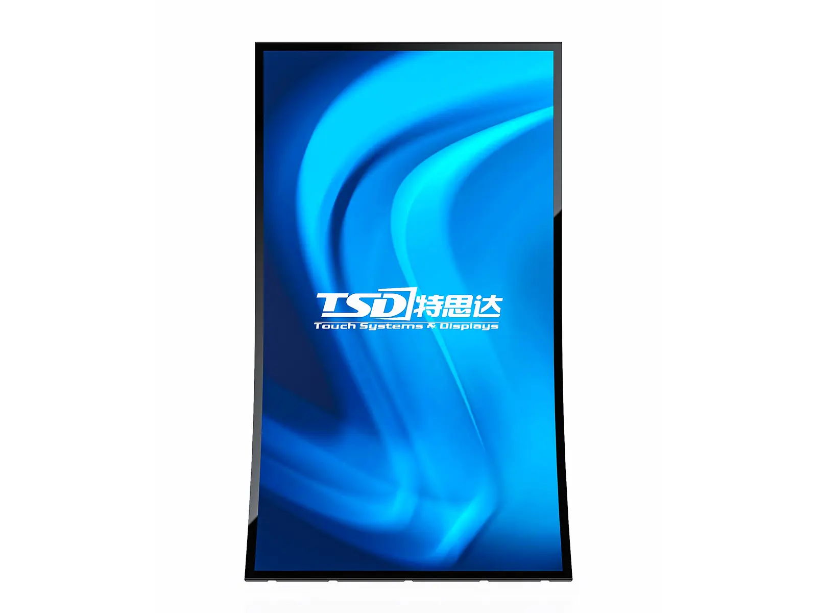 Gaming monitor 55″ J-Curved Display optional with Addressable LEDs and Multitouch PCT